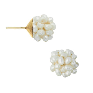 Susan Shaw Freshwater Pearl Cluster Studs