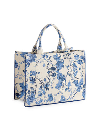 Fiorella Tote Bag - Blue