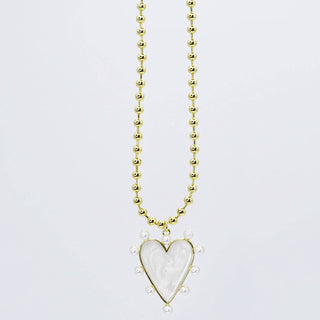 Treasure Jewels | Heart of Pearls Necklace