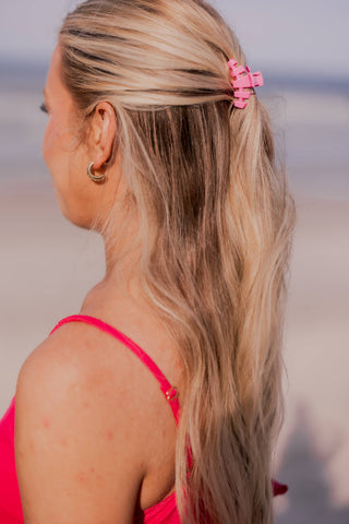 Classic Paradise Pink Tiny Hair Clip