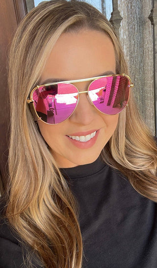 Shay Aviator Sunglasses