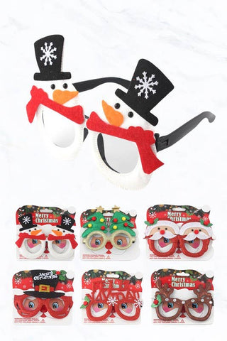 Christmas Character Glasses