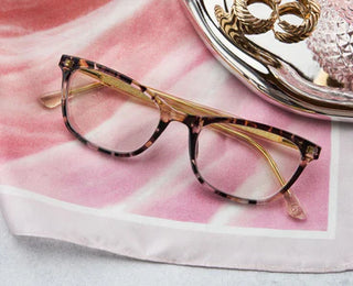 Winnie Reading Glasses - Sand Quartz/Taupe