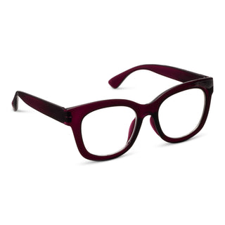 Center Stage Focus Reading Glasses - Dark Cherry