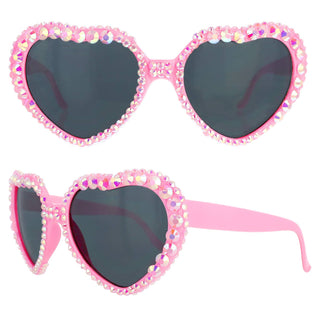 Rhinestone Heart  Sunglasses