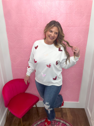 Hearts Sweatshirt