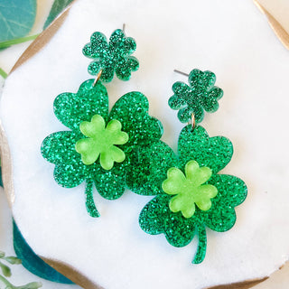 Shamrock Glow Earrings