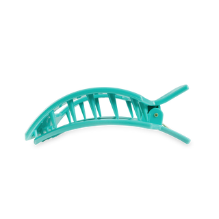 Totally Turquoise Large Square Flat Hair Clip