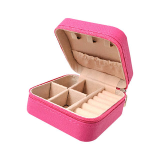 Variety Bow Print Leather Jewelry Box