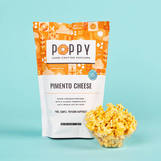 Poppy Pimento Cheese Popcorn