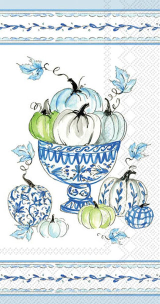 Chinoiserie Pumpkins Paper Guest Towels