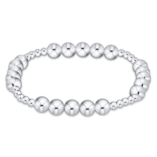 Classic Blissful Pattern Bracelet - Sterling