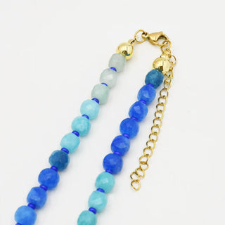 Treasure Jewels| Blue Gemstone Necklace