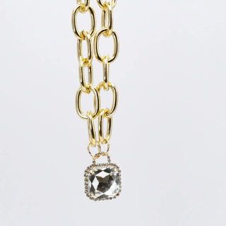 Glamour Chunk Necklace - Gold