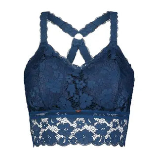 Juliette Lace Bralette | Navy