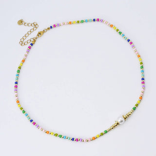 Treasure Jewels| Be Happy Gemstone Necklace