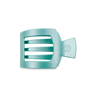 Totally Turquoise Medium Square Flat Hair Clip