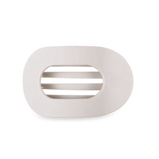 Toasted Medium Flat Round Hair Clip