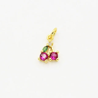 Treasure Jewels | Tiny Cherries Charm