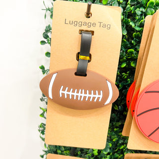 Football Luggage Tag