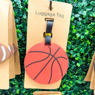 Basketball Luggage Tag