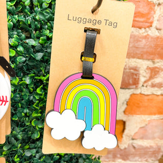 Rainbow Luggage Tag