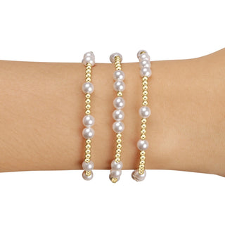 Hope Unwritten Bead Bracelet - Pearl