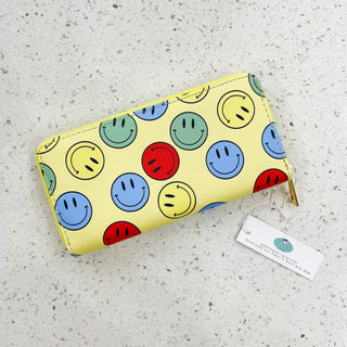 Yellow Happy Face Wallet