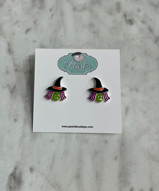 Halloween Epoxy Stud Earrings