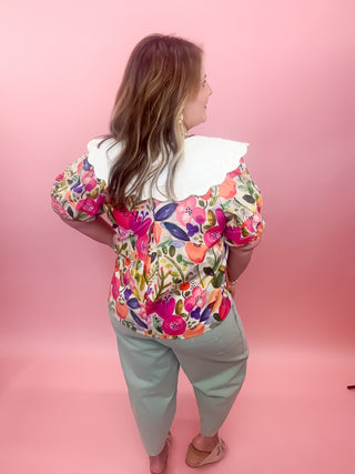 Floral Frontier Blouse