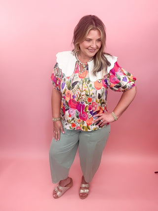 Floral Frontier Blouse