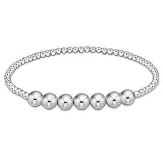 Classic Beaded Bliss Bracelet - Sterling