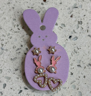 Kids Hippity Hoppity Earring Sets