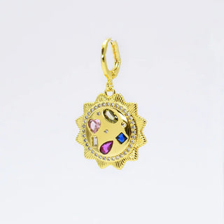 Treasure Jewels | Multi Gem Sun Charm