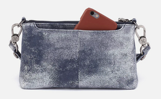 Hobo | Darcy Convertible Crossbody Bag Blue Pewter