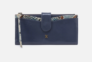 Max Continental Wallet | Blue Stone