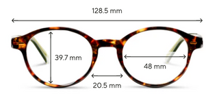 Dawson Reading Glasses - Tortoise/Green