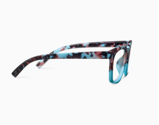 To The Max Reading Glasses - Light Blue Botanico/Light Blue