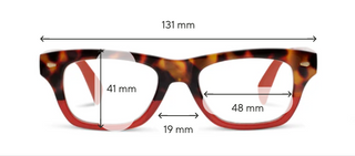 Cold Brew Reading Glasses - Tortoise/Red