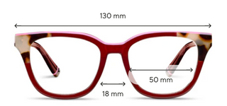 Ramona  Reading Glasses - Cherry/Chai Tortoise