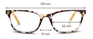 Winnie Reading Glasses - Sand Quartz/Taupe