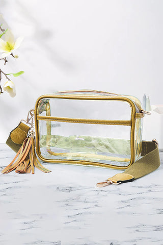 Game Day Clear Crossbody Bag