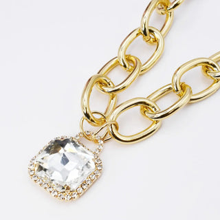 Glamour Chunk Necklace - Gold