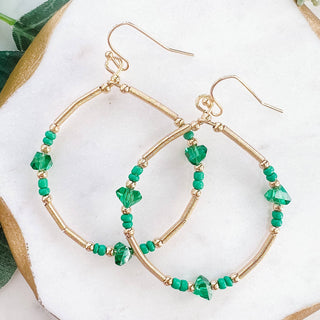 Green Harmony Earrings