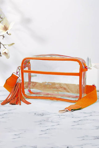 Game Day Clear Crossbody Bag