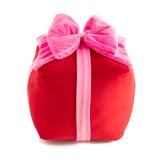 Red Gift Box Pillow - Large