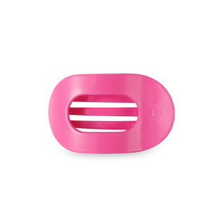 Paradise Pink Small Flat Round Hair Clip