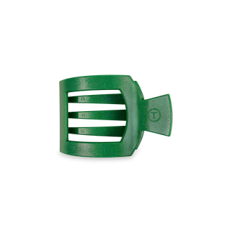 Shamrock Shimmer Small Square Flat Hair Clip