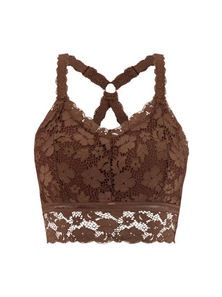 Juliette Lace Bralette | Brown