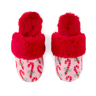 Candy Cane Slippers